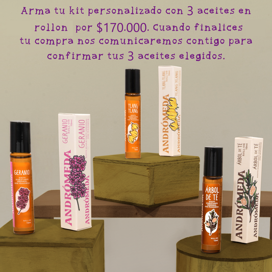 Arma tu kit - 3 Aceites en rollon