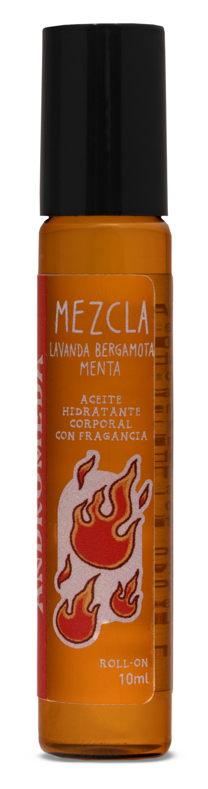 Mezcla Fuerza (Lavanda, Bergamota, Menta) - Rollon 10 ml