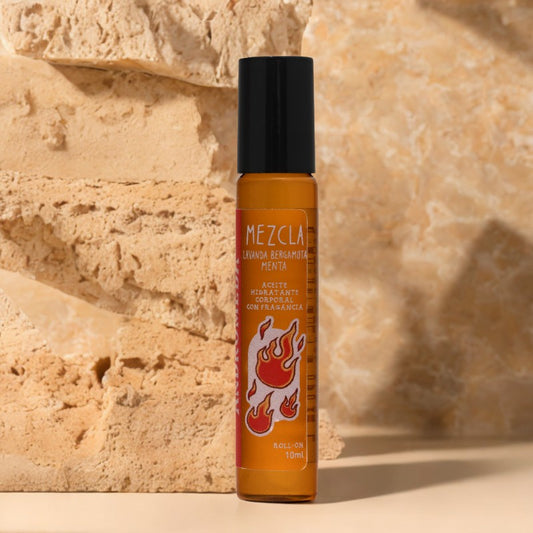 Mezcla Fuerza (Lavanda, Bergamota, Menta) - Rollon 10 ml